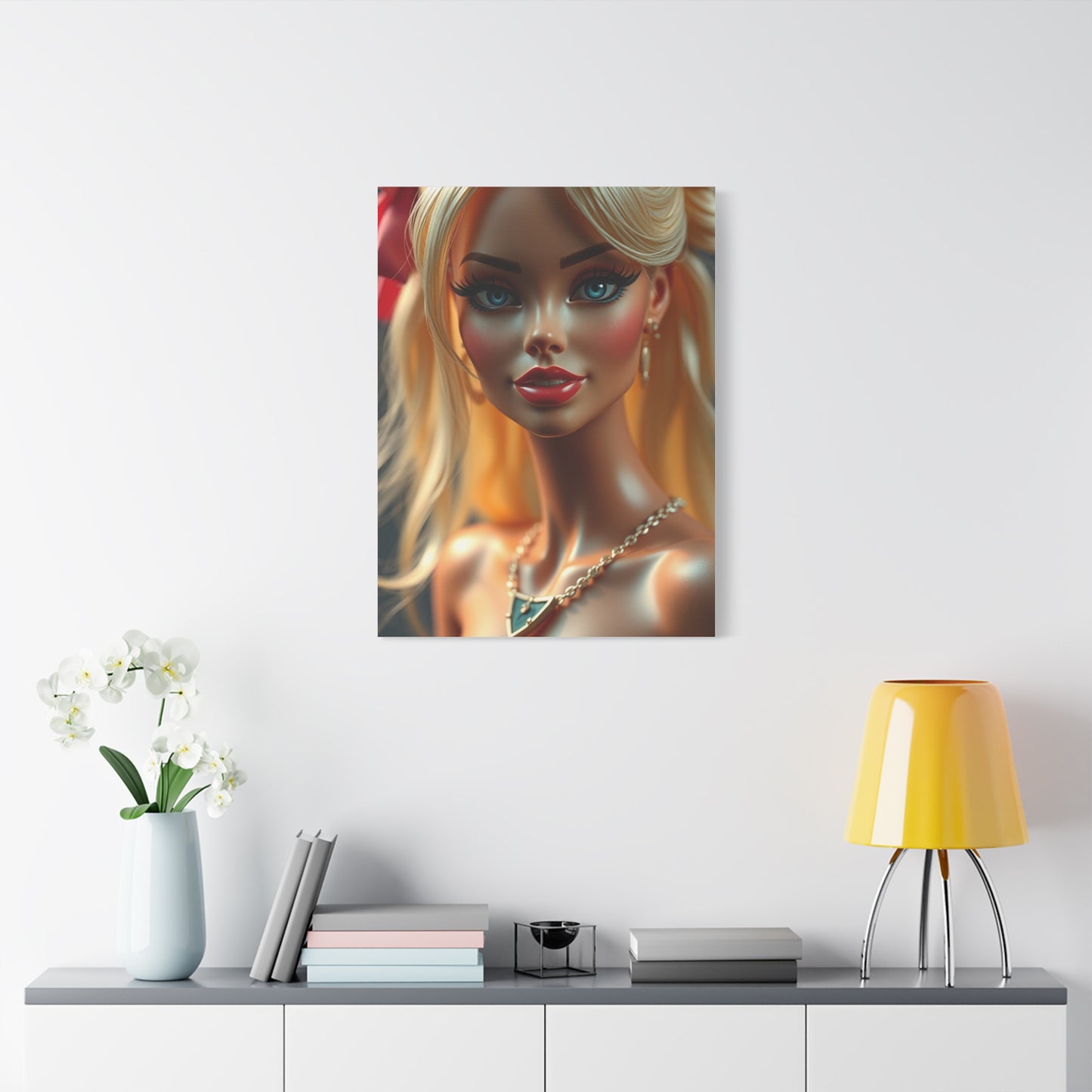 Vision Barbiecore Art Art Wall Art & Canvas Print