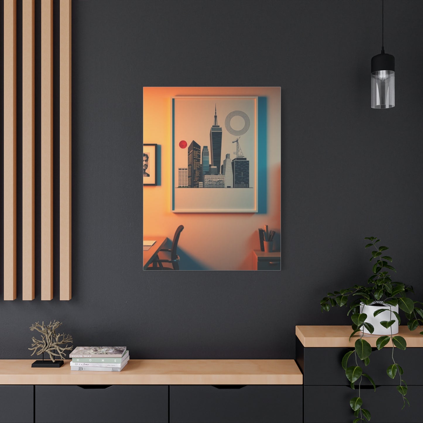 Luxe Bureau Tableau Wall Art & Canvas Print