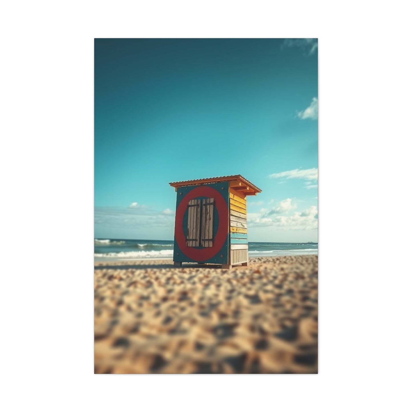 Celestial Coastline Canvas Wall Art & Canvas Print