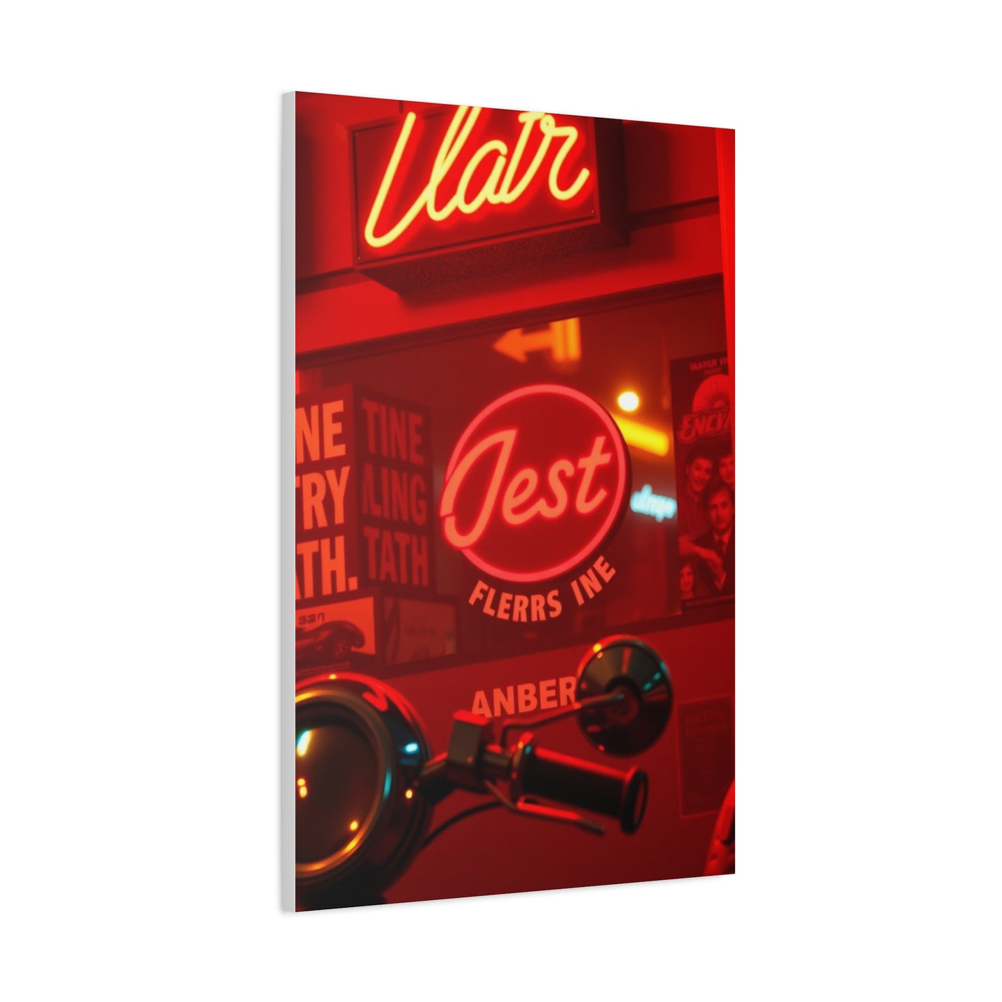 Retro Regency Artwork Wall Art & Canvas Print