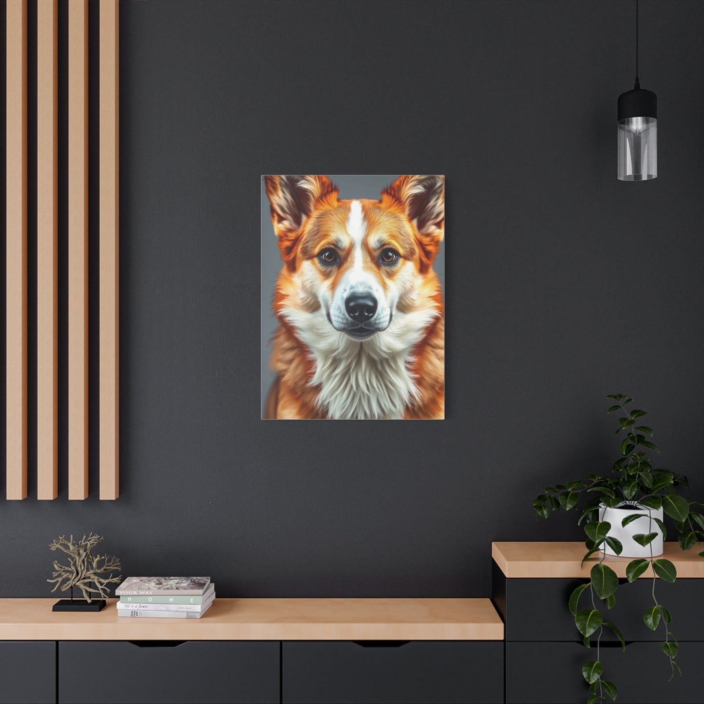 Masterpiece Corgi Dog Art Vision Wall Art & Canvas Print