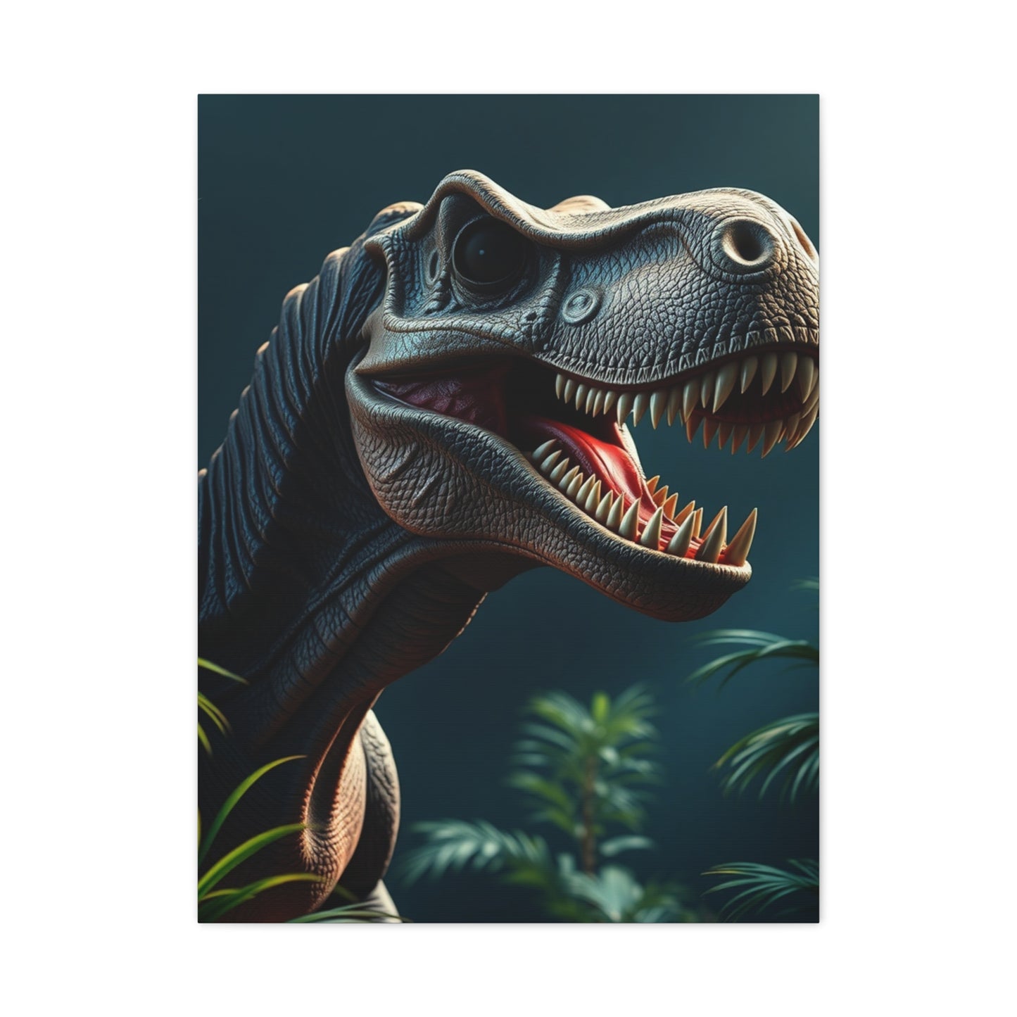 Vision Jurassic Park Art Art Wall Art & Canvas Print