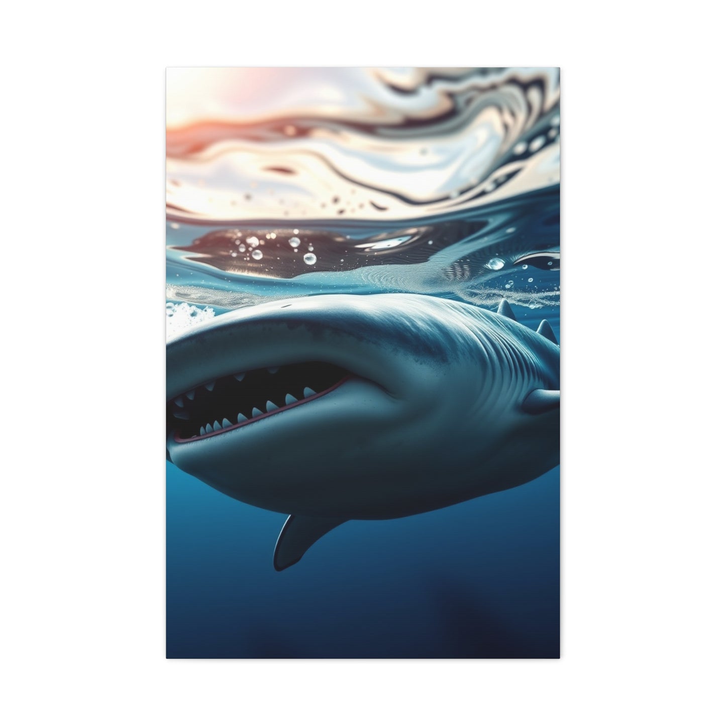 Whale Shark Art Luxury Canvas Wall Art & Canvas Print