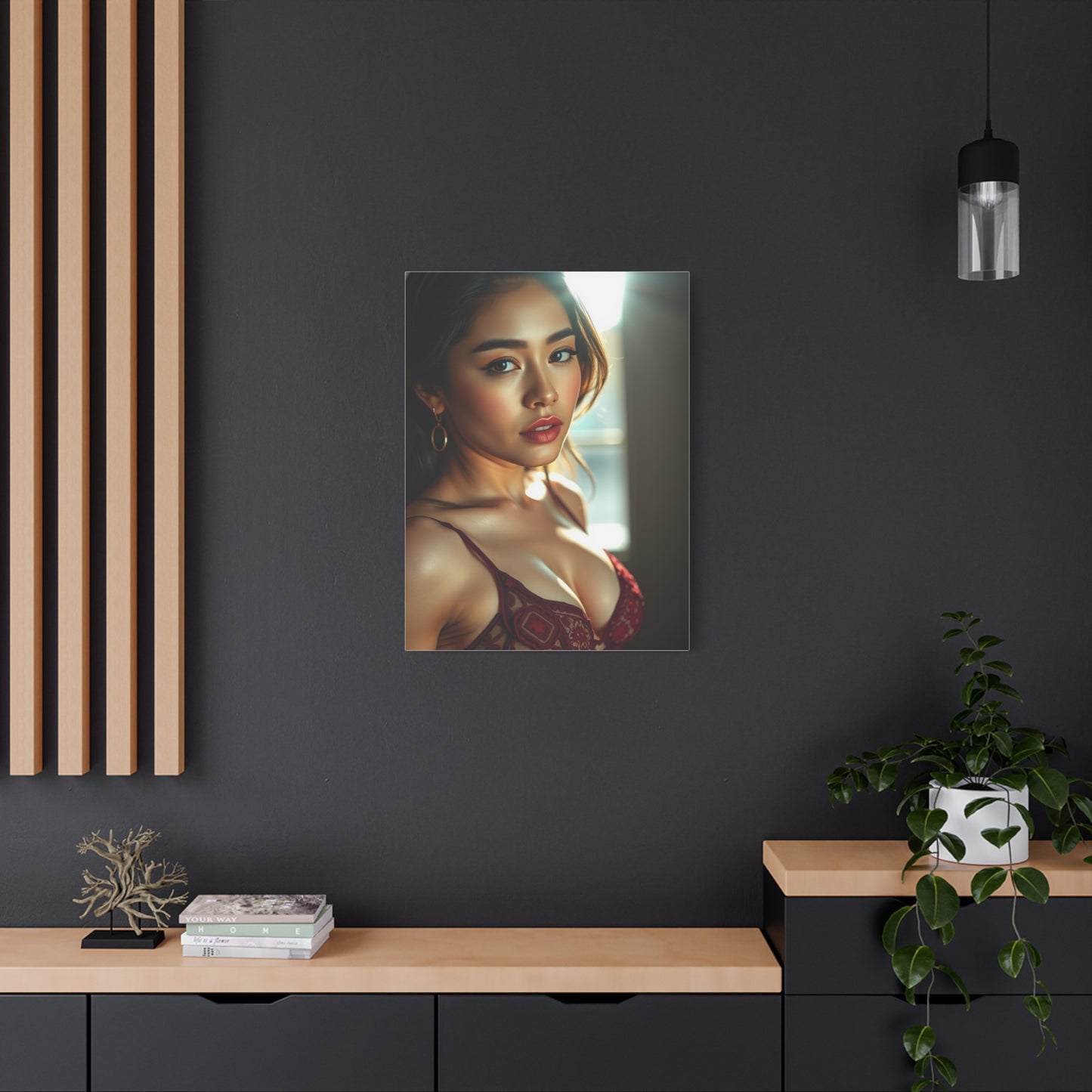 Masterpiece Lingerie Art Vision Wall Art & Canvas Print