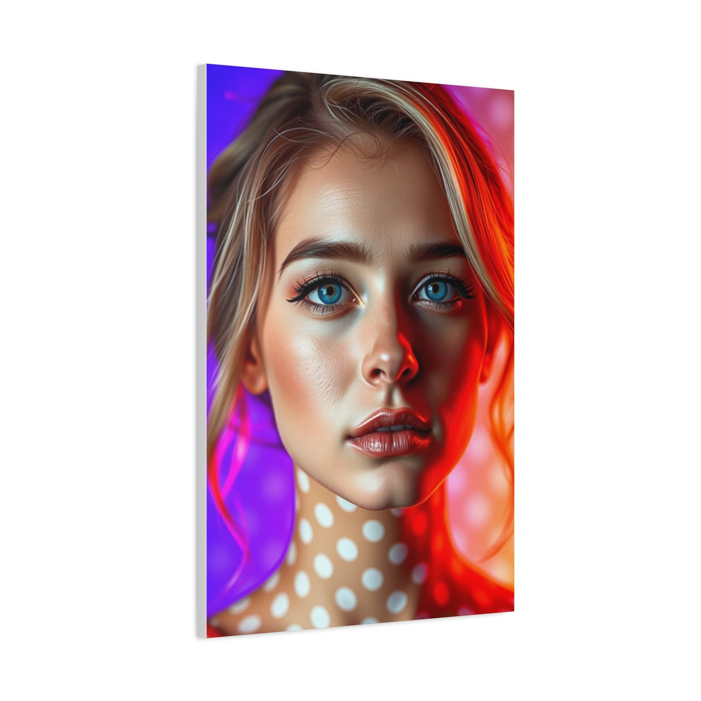 Elite Polka Dot Pattern Art Vision Wall Art & Canvas Print