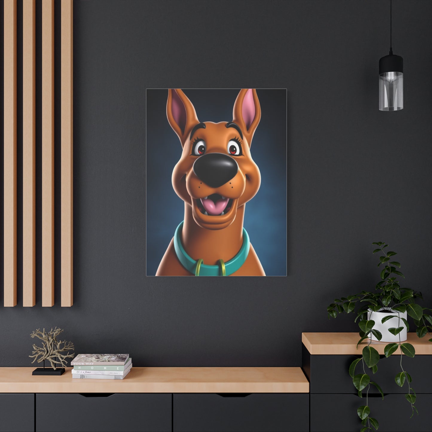 Elite Scooby-Doo (TV Series) Characters Art Vision Wall Art & Canvas Print