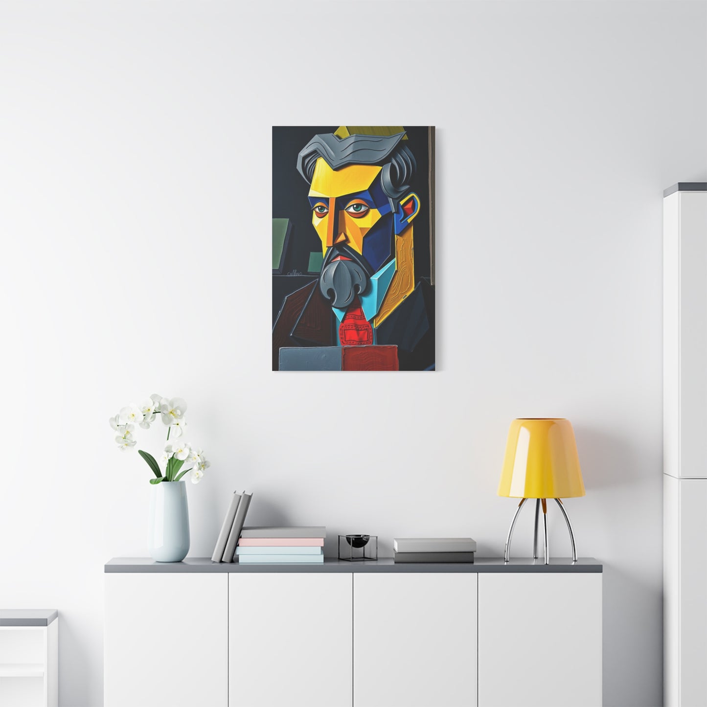 Cubist Aesthetic Canvas Wall Art & Canvas Print