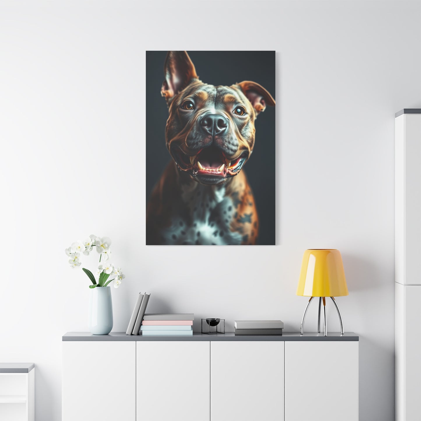 Supreme Pit Bull Art Collection Wall Art & Canvas Print