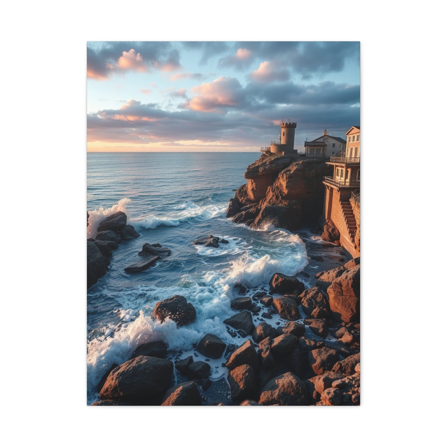 Seaside Serenity Artwork Wall Art & Canvas Print