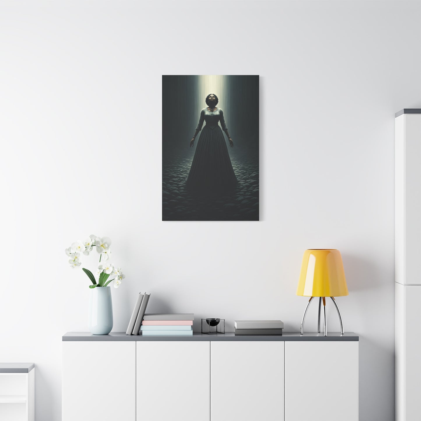 Veil of Silence Portrait Wall Art & Canvas Prints