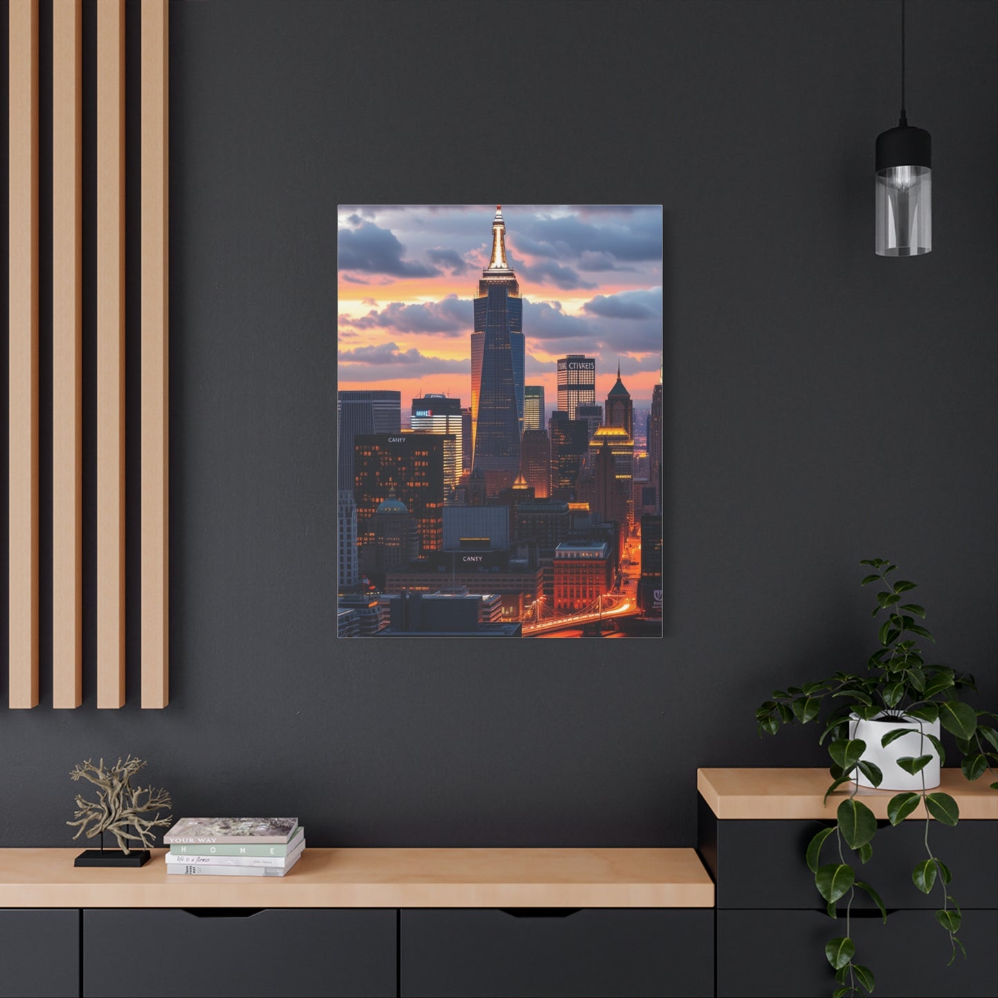 Supreme NYC Skyline Art Collection Wall Art & Canvas Print