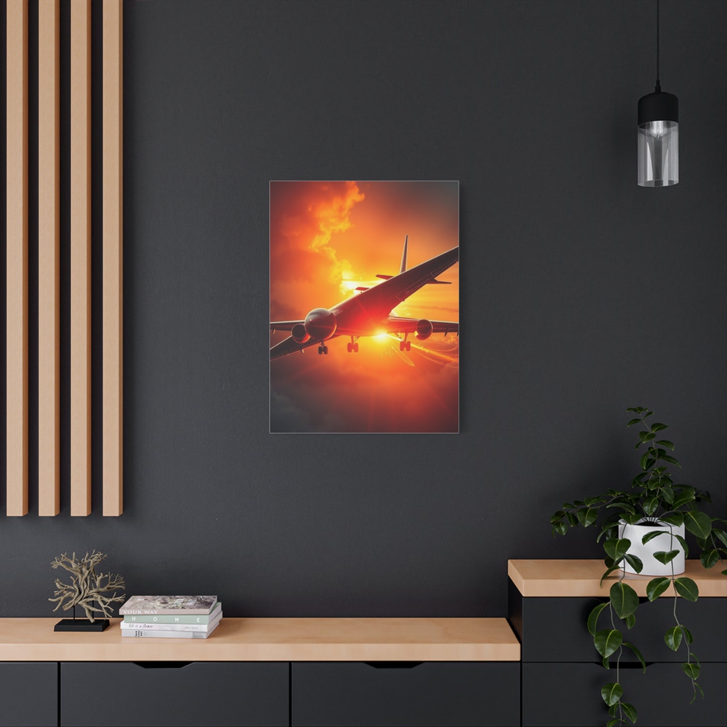 Vision Airplane Art Art Wall Art & Canvas Print