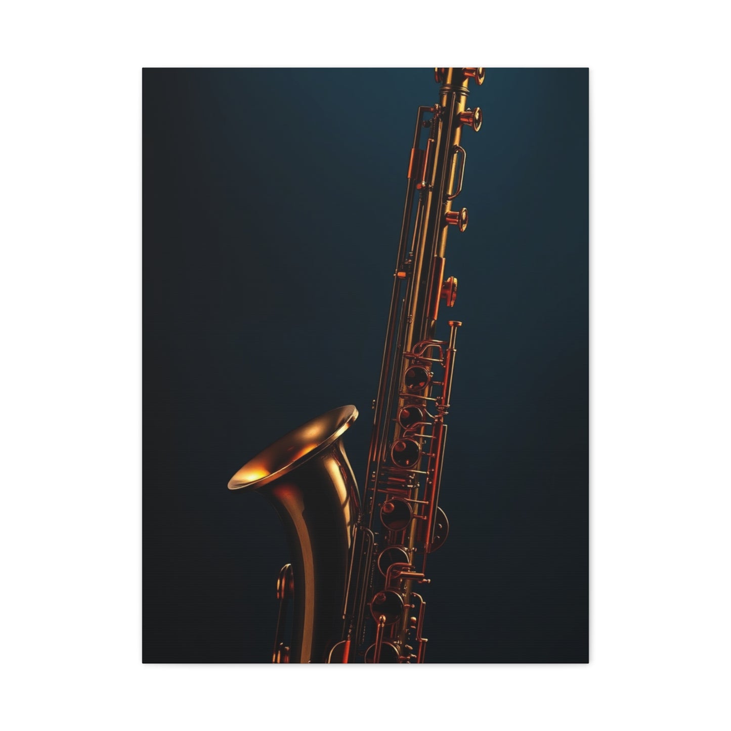 Saxophone Art Supreme Gallery Wall Art & Canvas Print