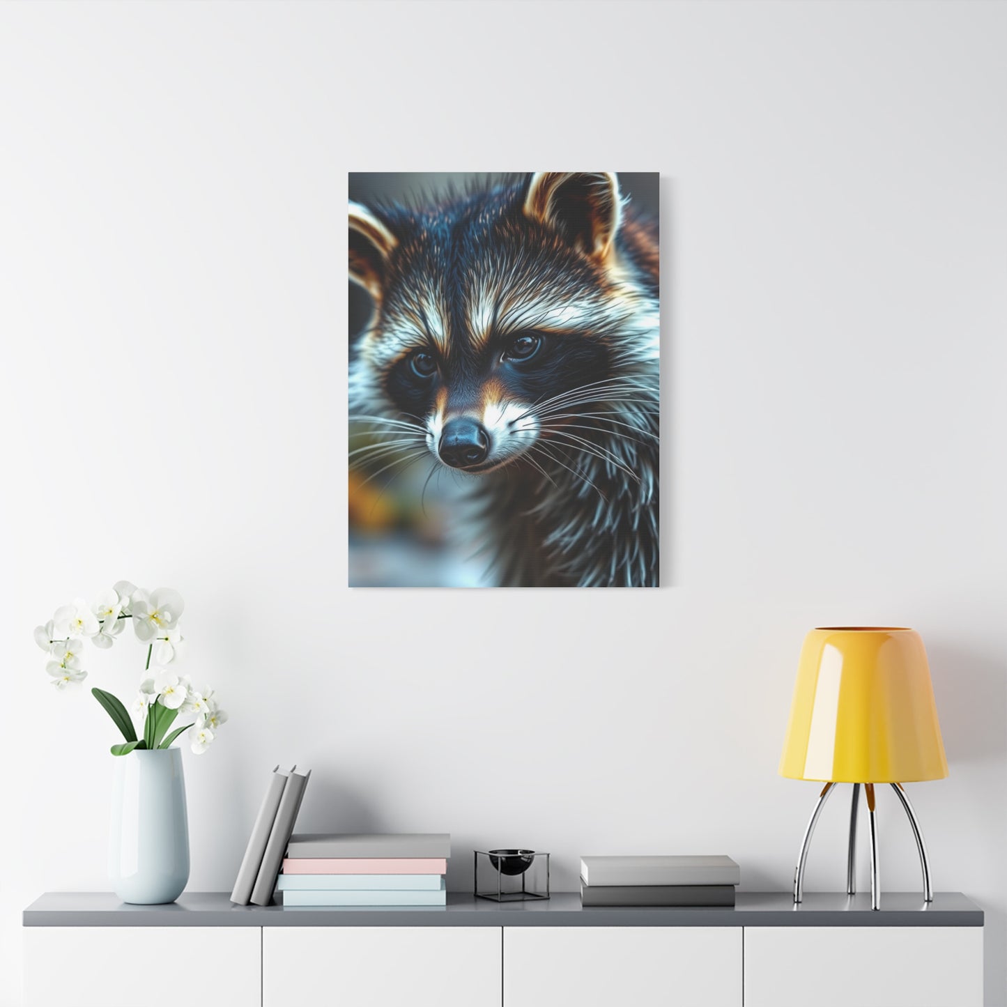 Raccoon Art Luxury Canvas Wall Art & Canvas Print