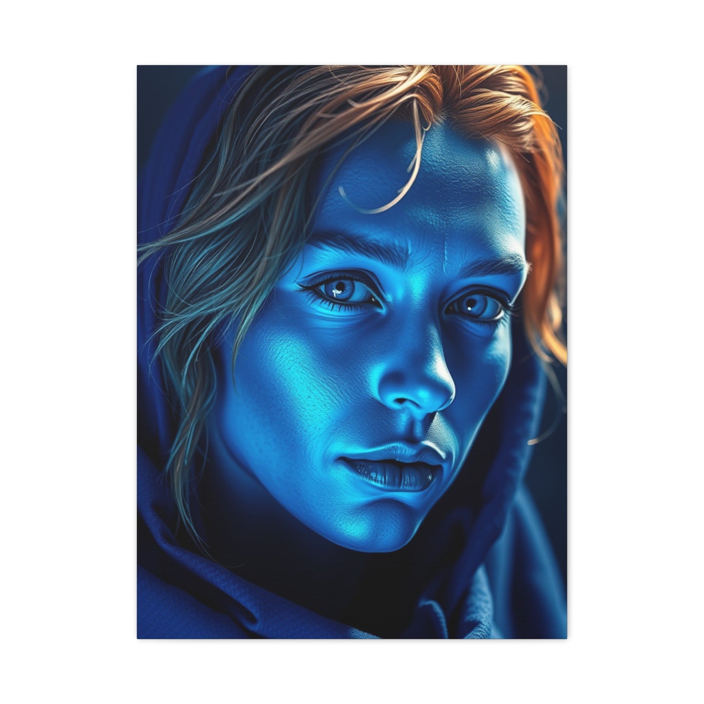 Royal Blue Elysium Wall Art & Canvas Print