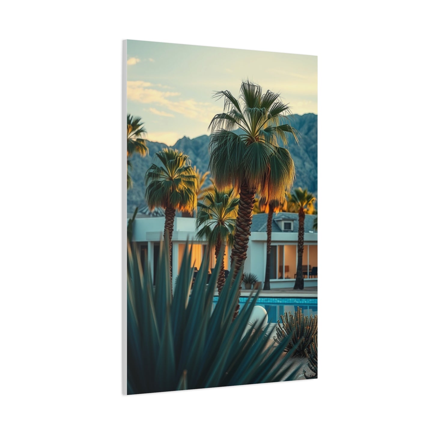 Vision Palm Springs Art Art Wall Art & Canvas Print