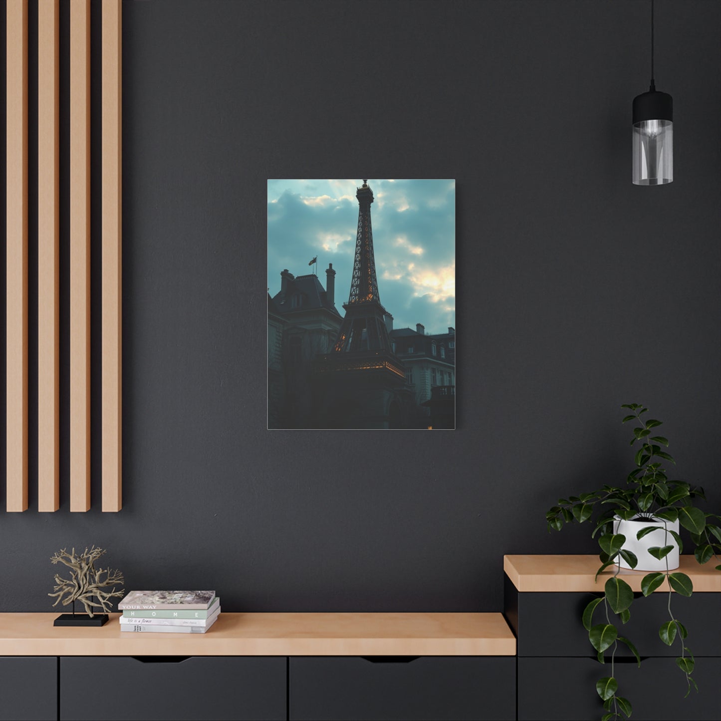 Sophisticated Parisian Essence Canvas