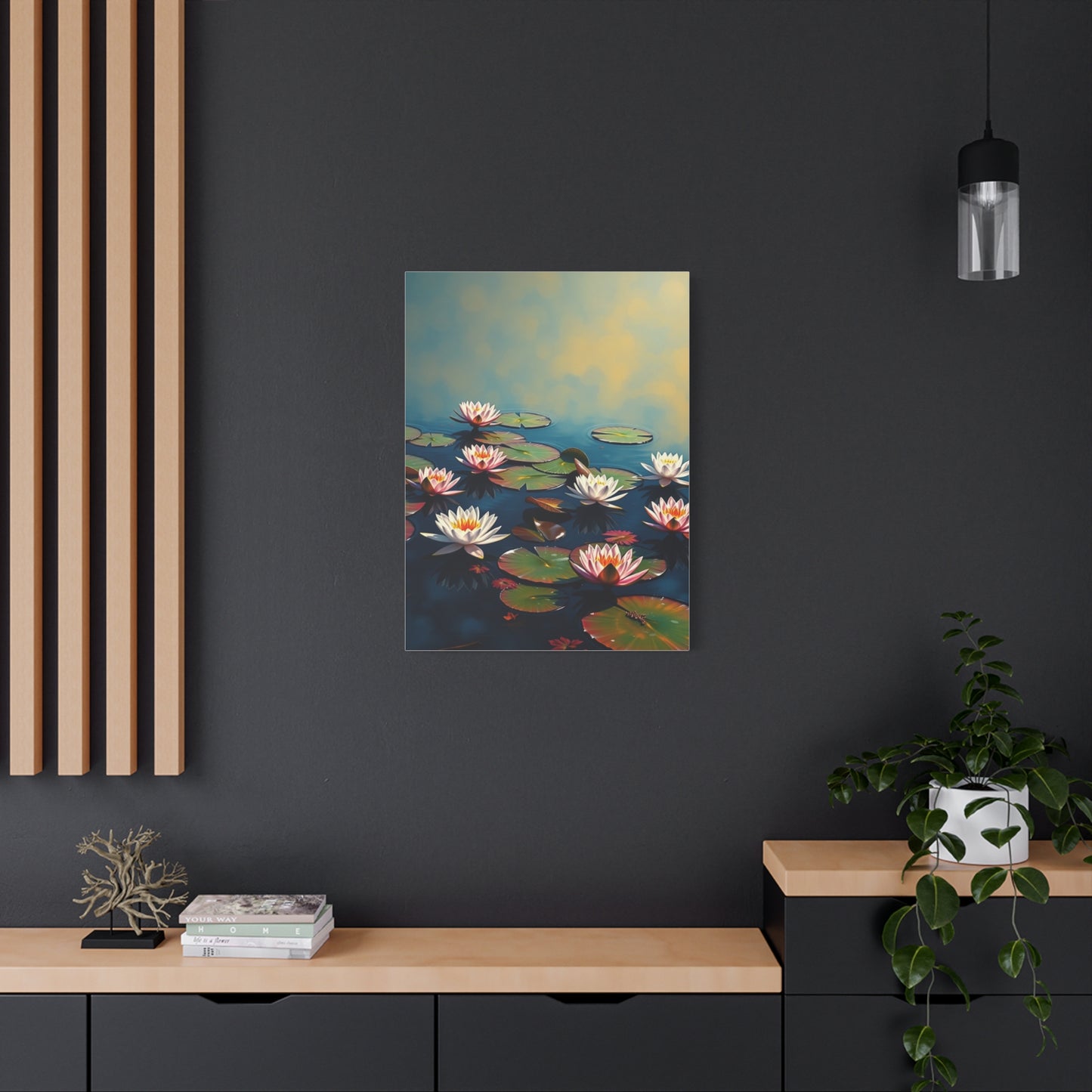 Claude Monet Water Lilies Art Supreme Gallery Wall Art & Canvas Print