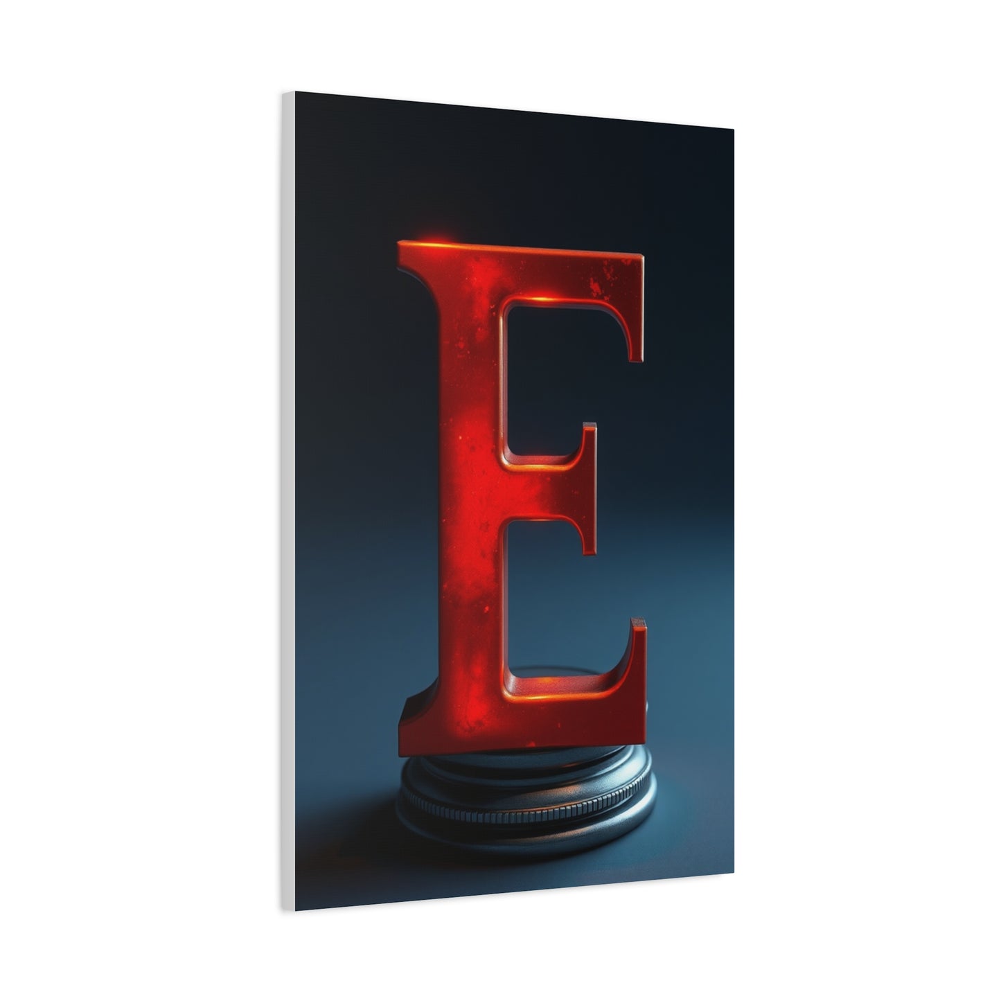 Vision The Letter E - Art Art Wall Art & Canvas Print