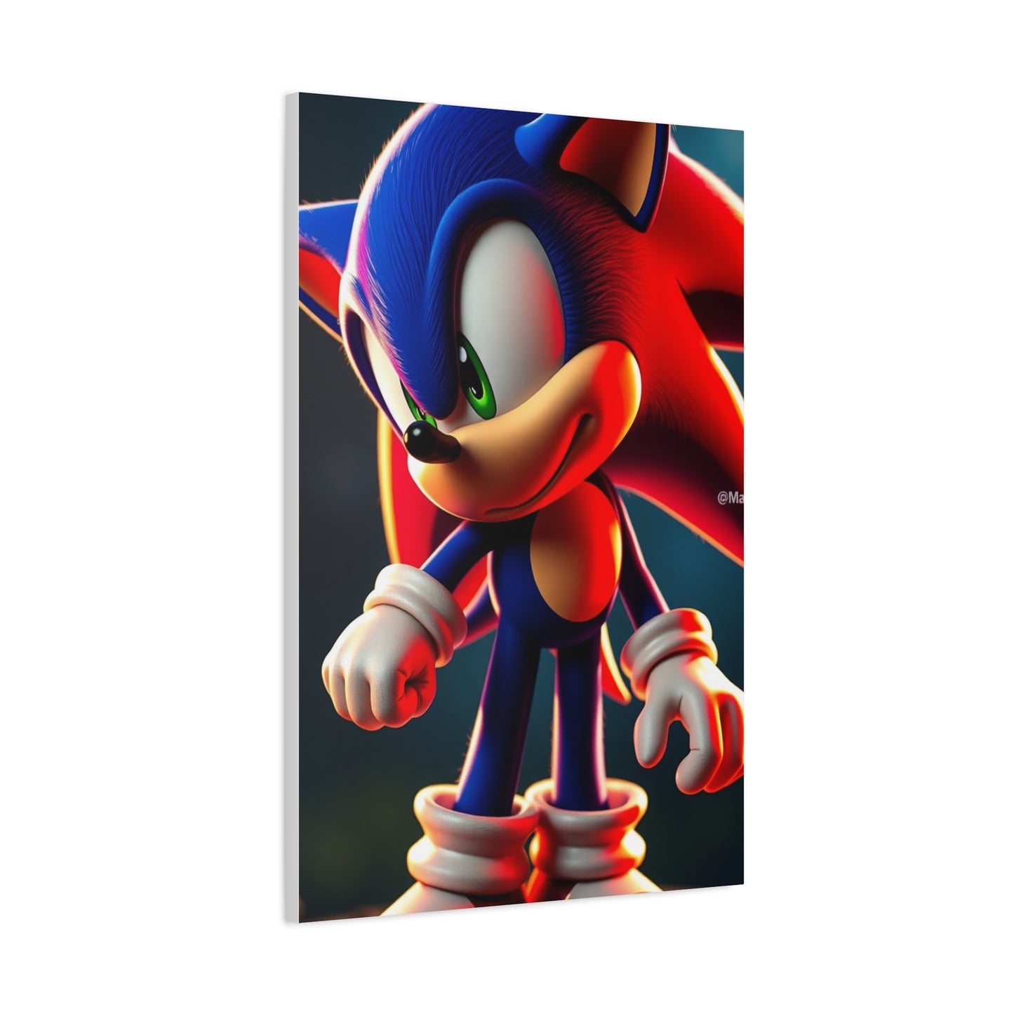 Collection Sonic the Hedgehog Art Art Wall Art & Canvas Print