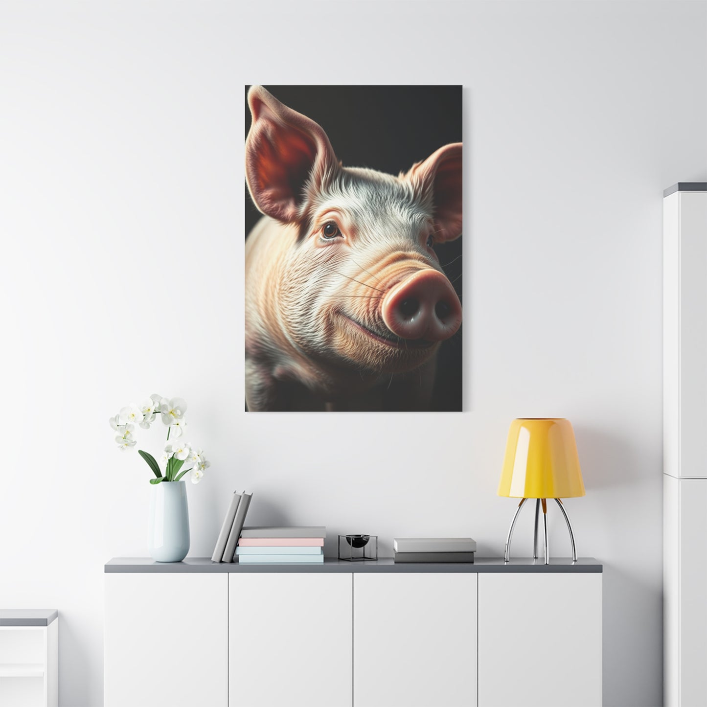 Vision Pig Art Art Wall Art & Canvas Print