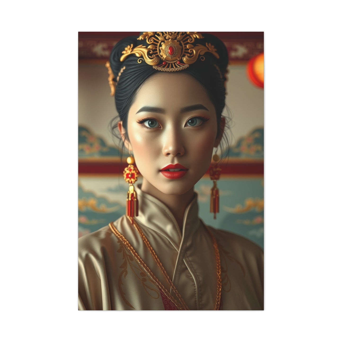 Chinoisere Art Refined Canvas Wall Art & Canvas Print