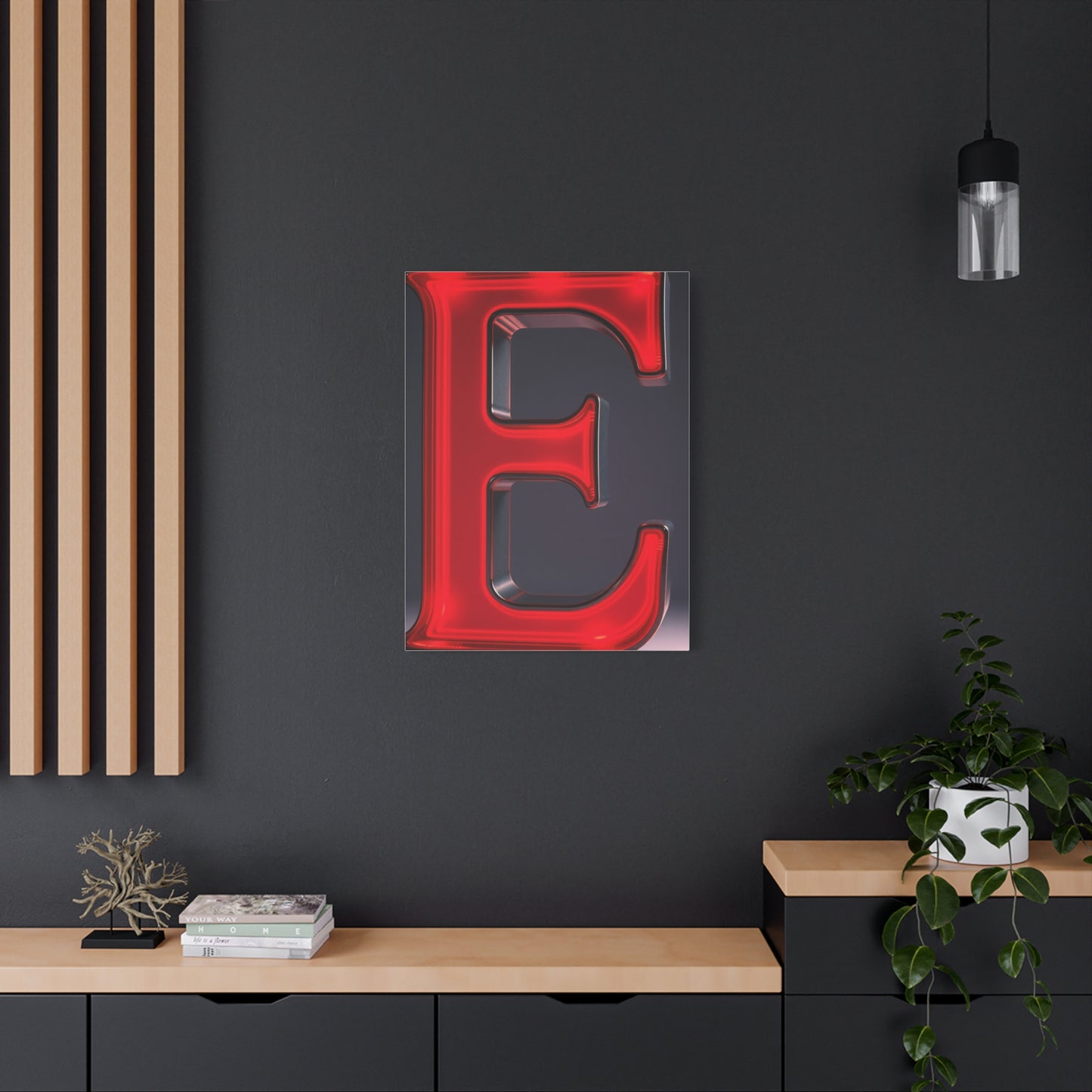 Masterpiece The Letter E - Art Vision Wall Art & Canvas Print
