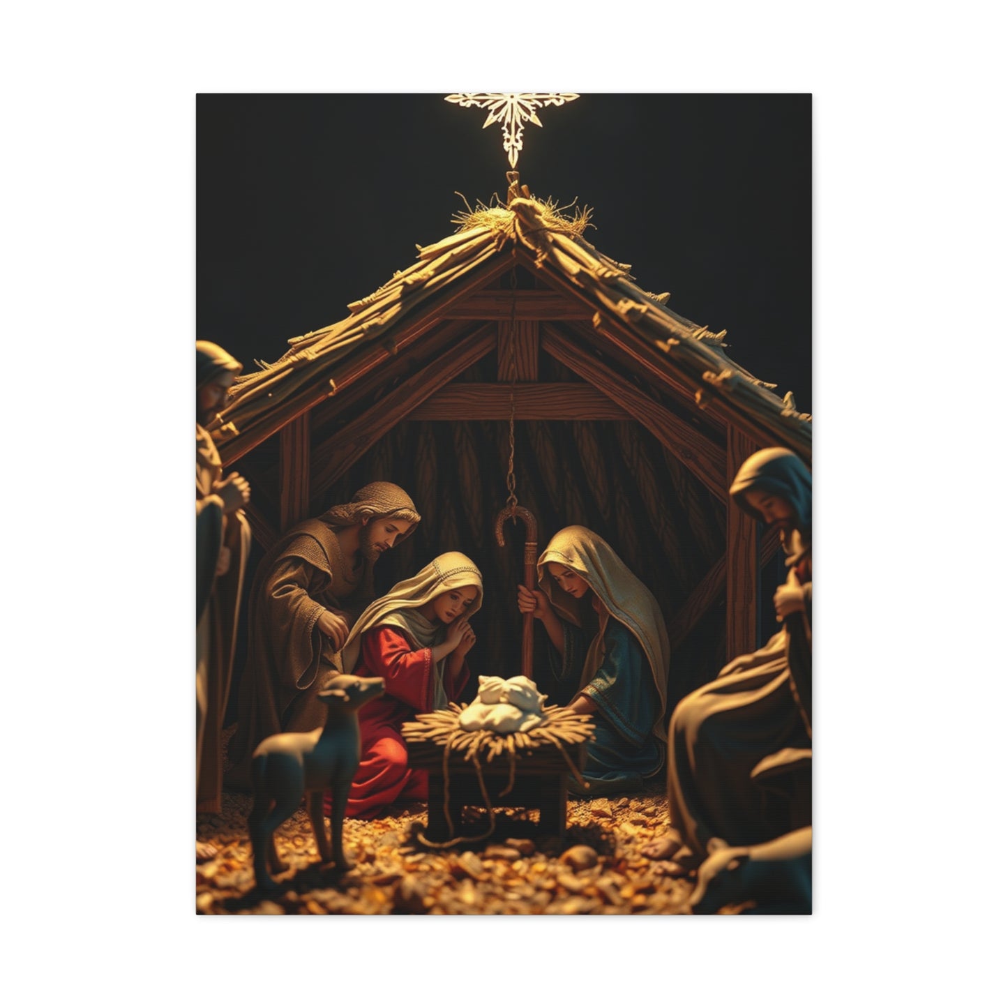 Serene Advent Panorama Wall Art & Canvas Print