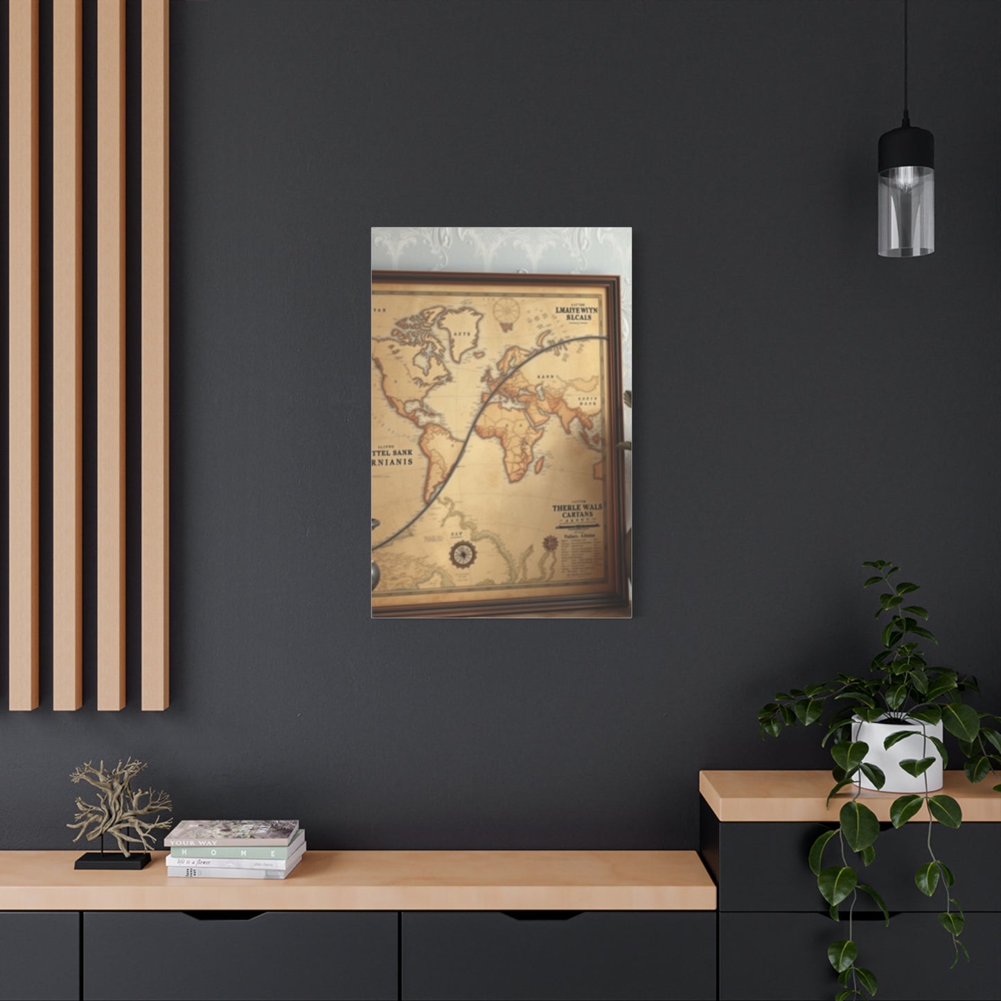 Antique Maps Art Artisan Canvas Wall Art & Canvas Print