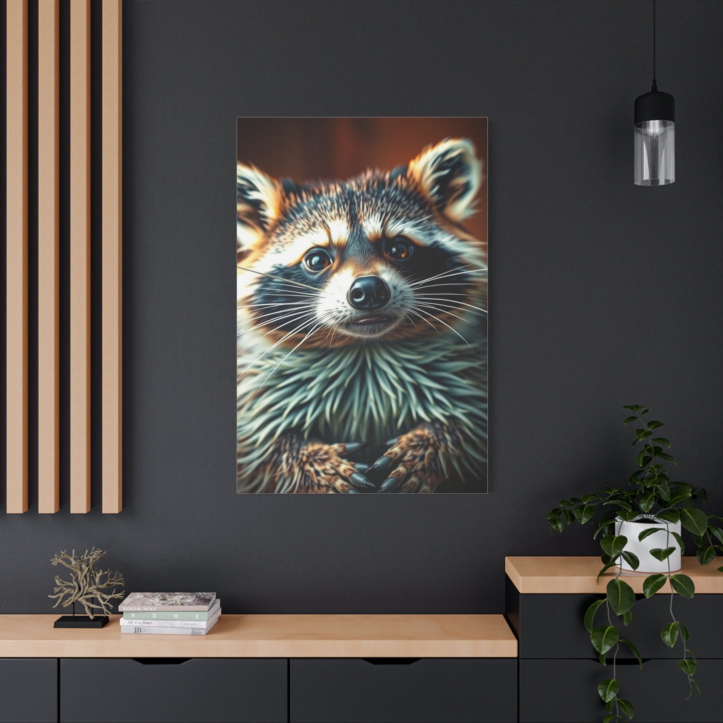 Raccoon Art Supreme Gallery Wall Art & Canvas Print