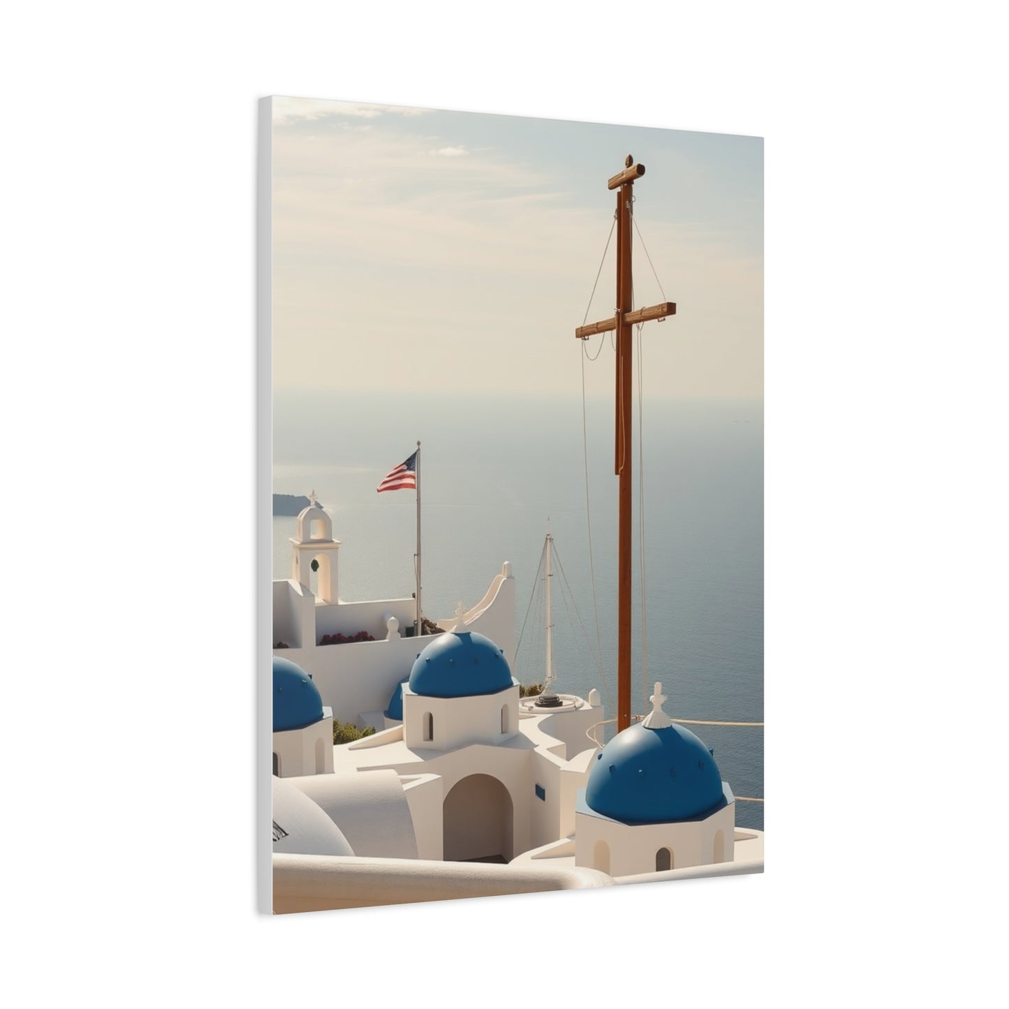 Vision Santorini Art Art Wall Art & Canvas Print