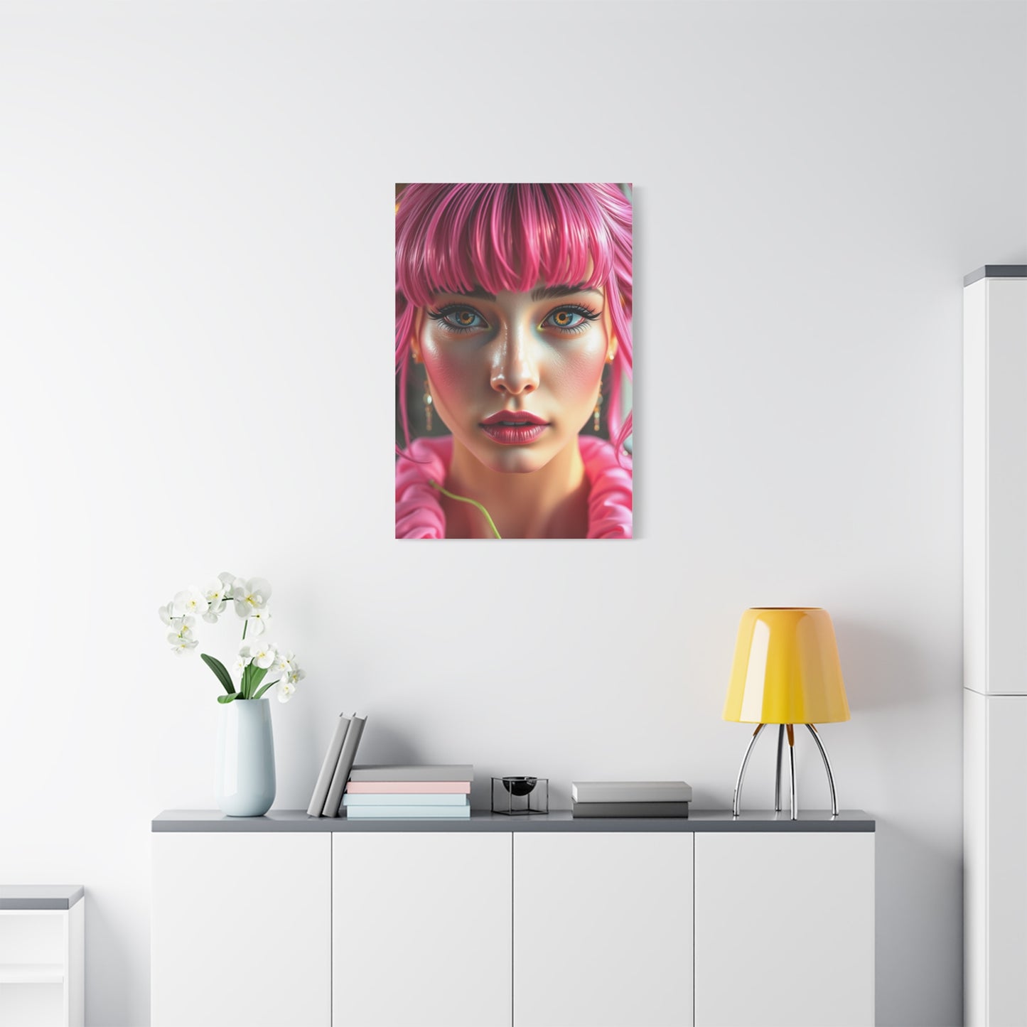 Petal Radiance Canvas Wall Art & Canvas Print
