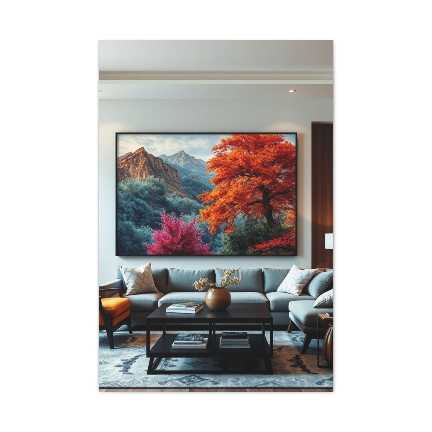 Majestic Sitting Room Tableau Wall Art & Canvas Print