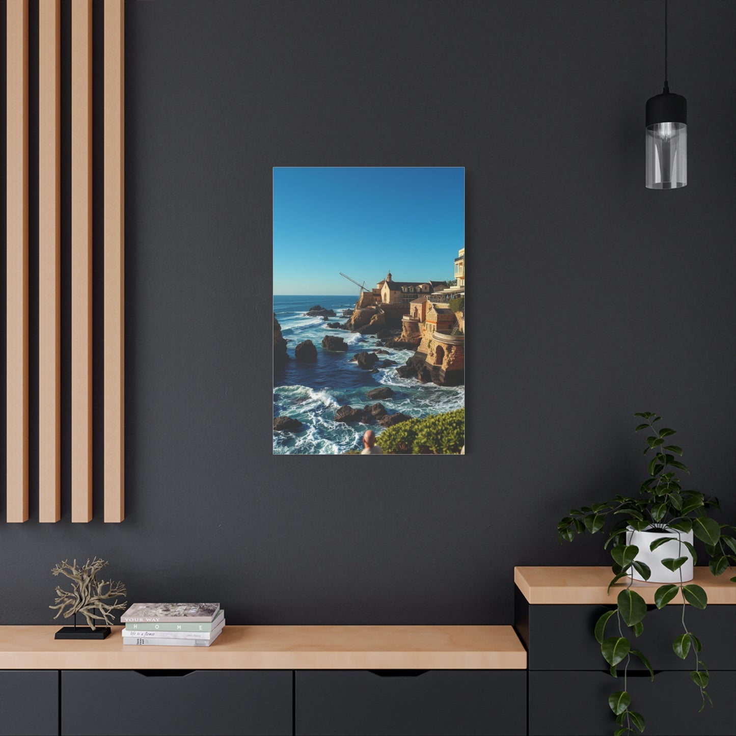 Sapphire Coast Canvas Wall Art & Canvas Print