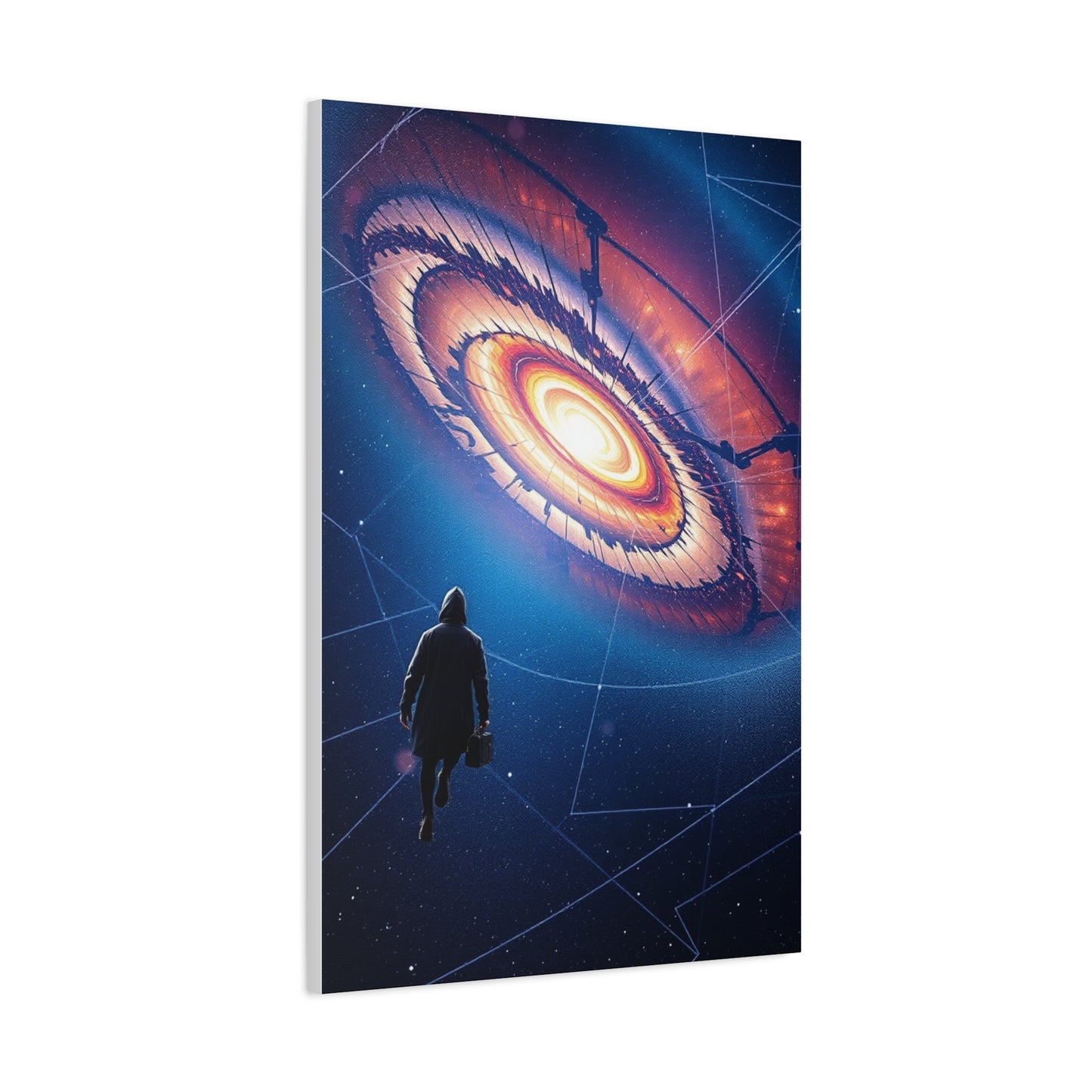Ethereal Galaxy Impression Wall Art & Canvas Print