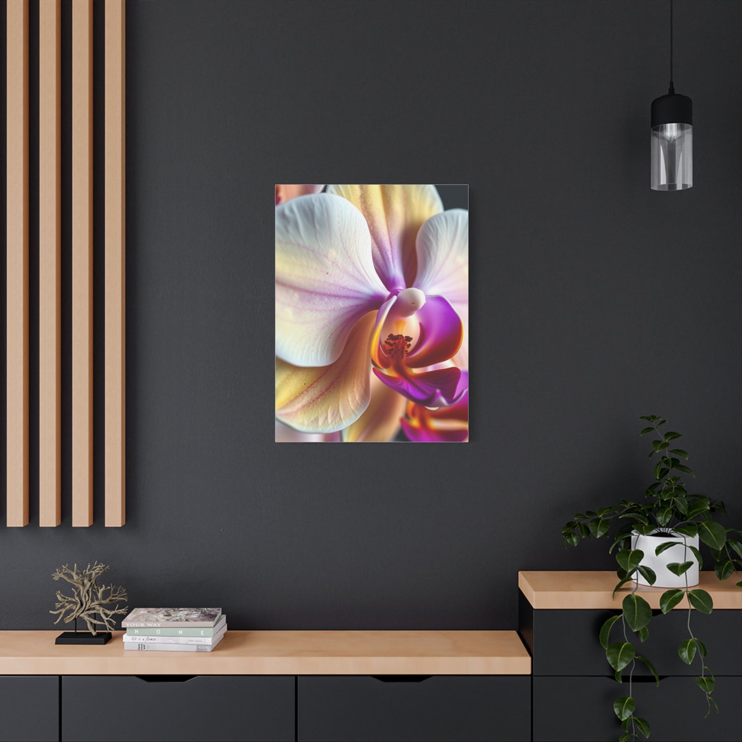 Orchid Flower Art Supreme Gallery Wall Art & Canvas Print