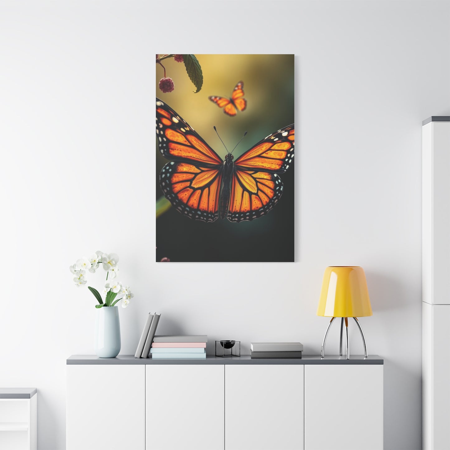 Monarch Butterflies Art Refined Canvas Wall Art & Canvas Print