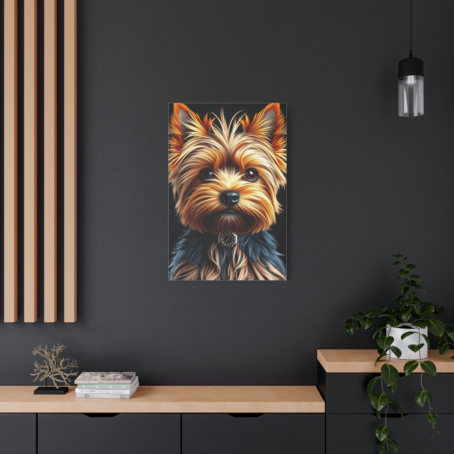 Yorkshire Terrier Art Refined Canvas Wall Art & Canvas Print