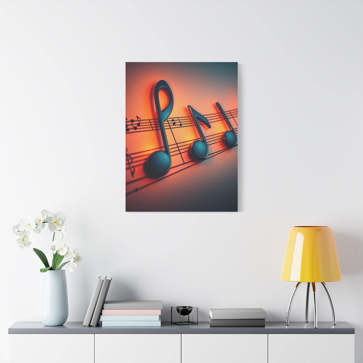 Musical Notes Art Supreme Gallery Wall Art & Canvas Print