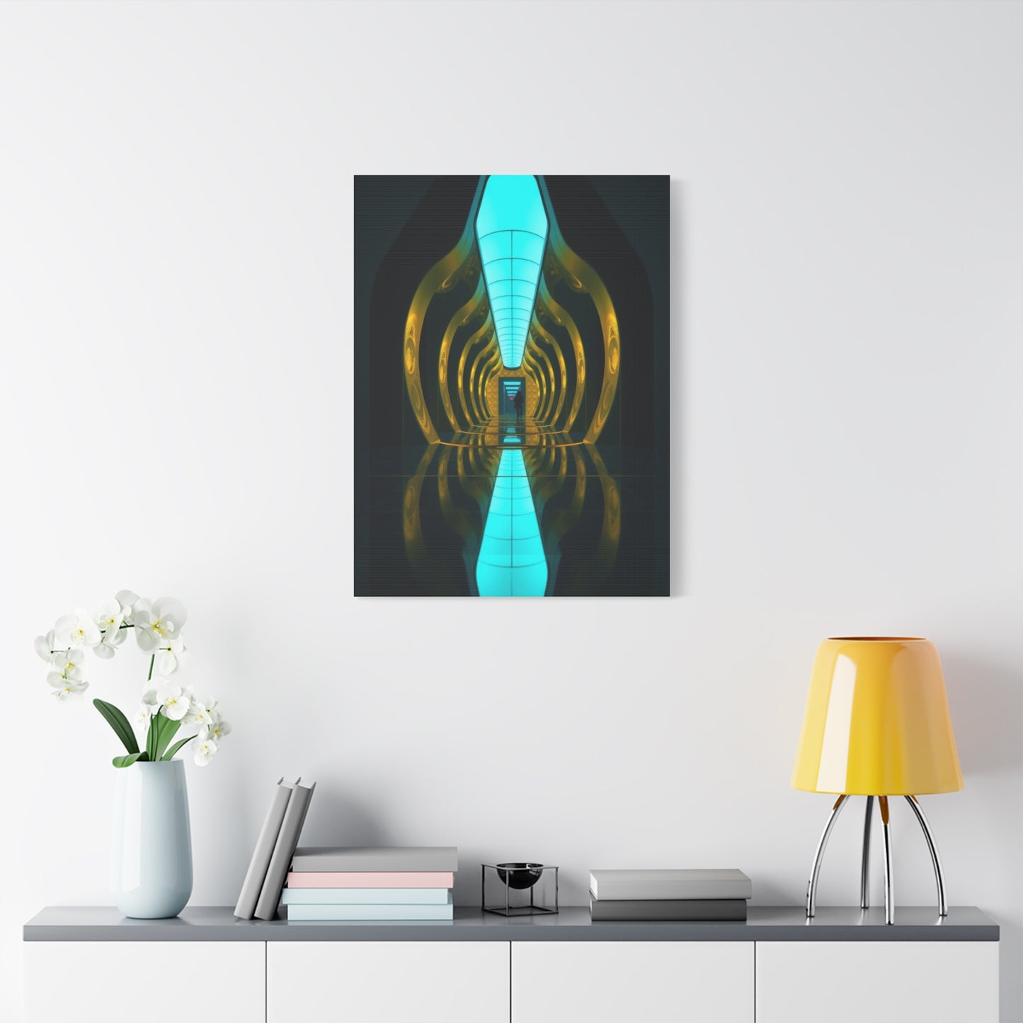 Luminous Aether Canvas