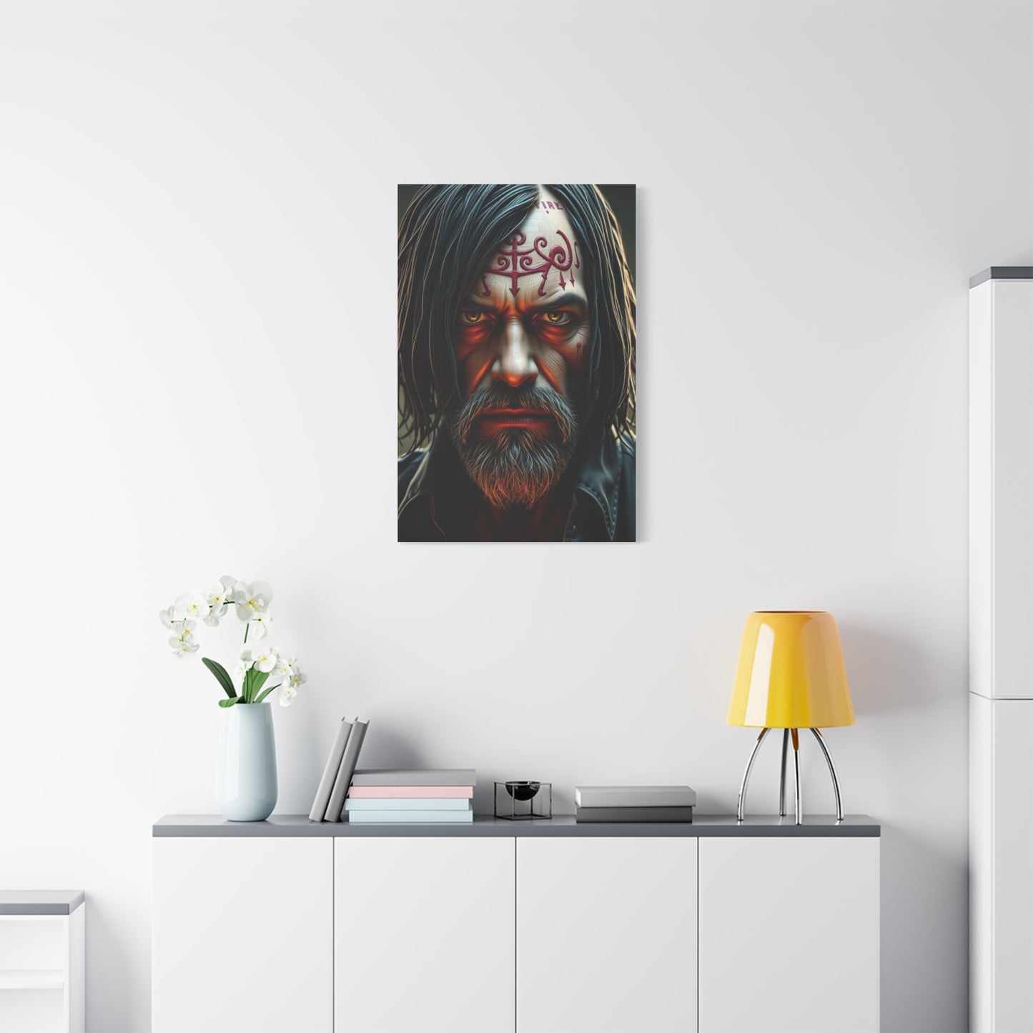 Vision The Walking Dead Characters Art Art Wall Art & Canvas Print
