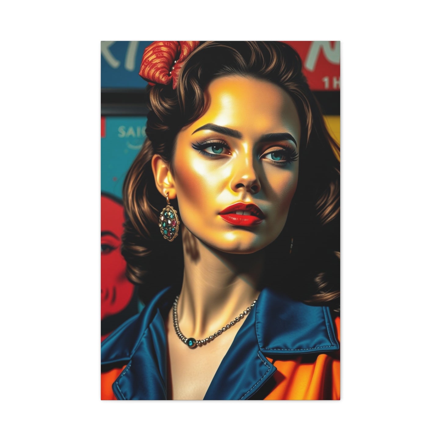 Chic Pop Canvas Elegance Wall Art & Canvas Print