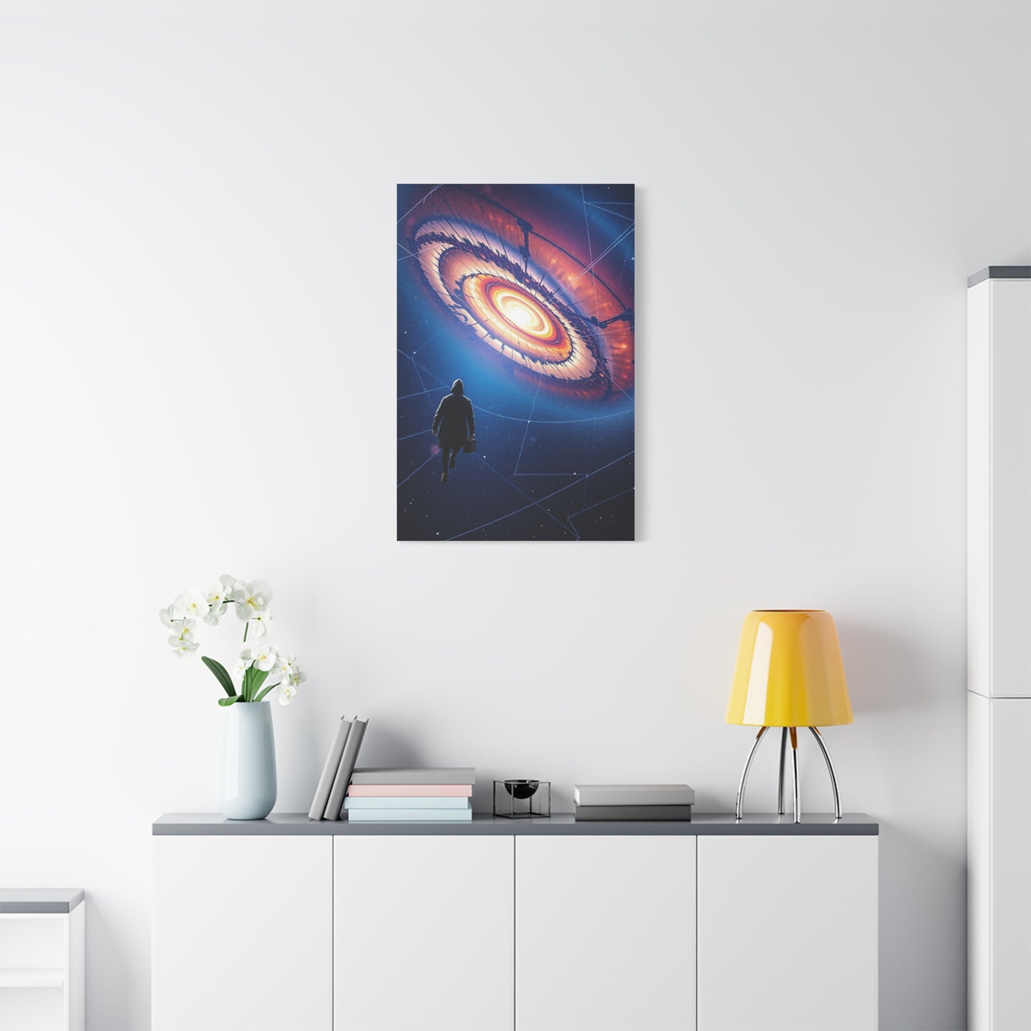 Ethereal Galaxy Impression Wall Art & Canvas Print
