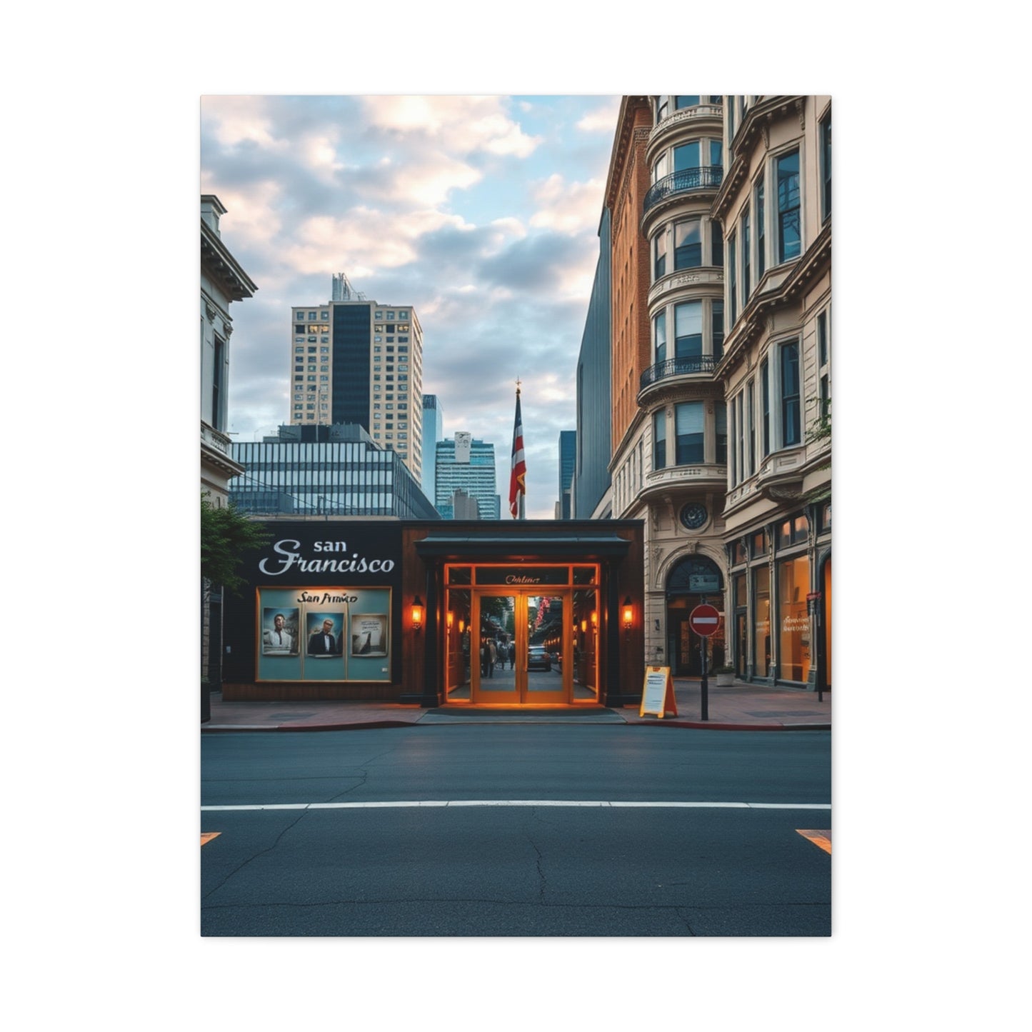 San Francisco Art Luxury Canvas Wall Art & Canvas Print