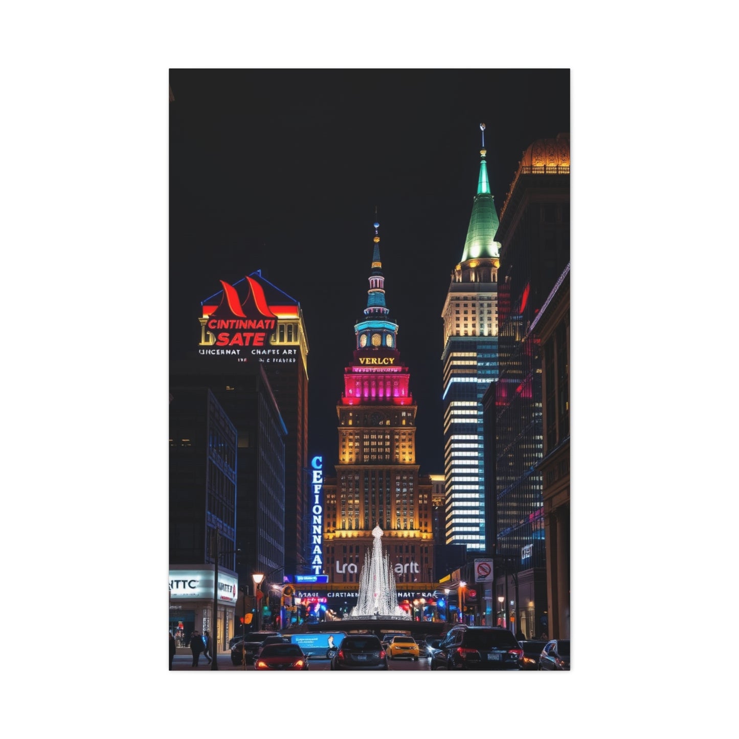 Supreme Cincinnati Art Collection Wall Art & Canvas Print