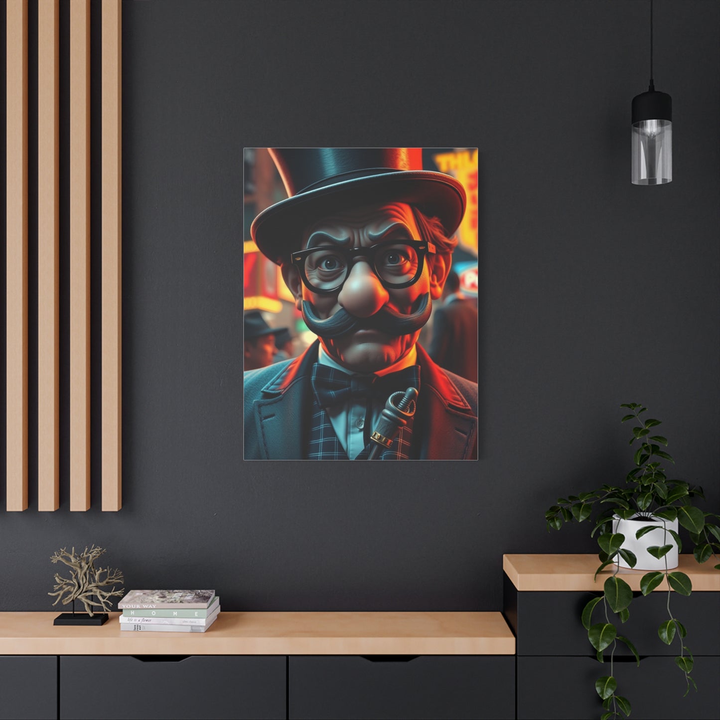 Supreme Rich Uncle Pennybags Art Collection Wall Art & Canvas Print