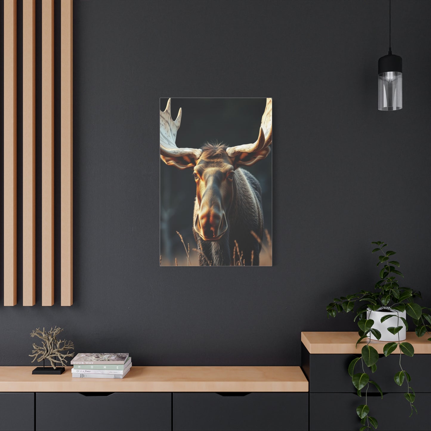 Moose Art Supreme Gallery Wall Art & Canvas Print