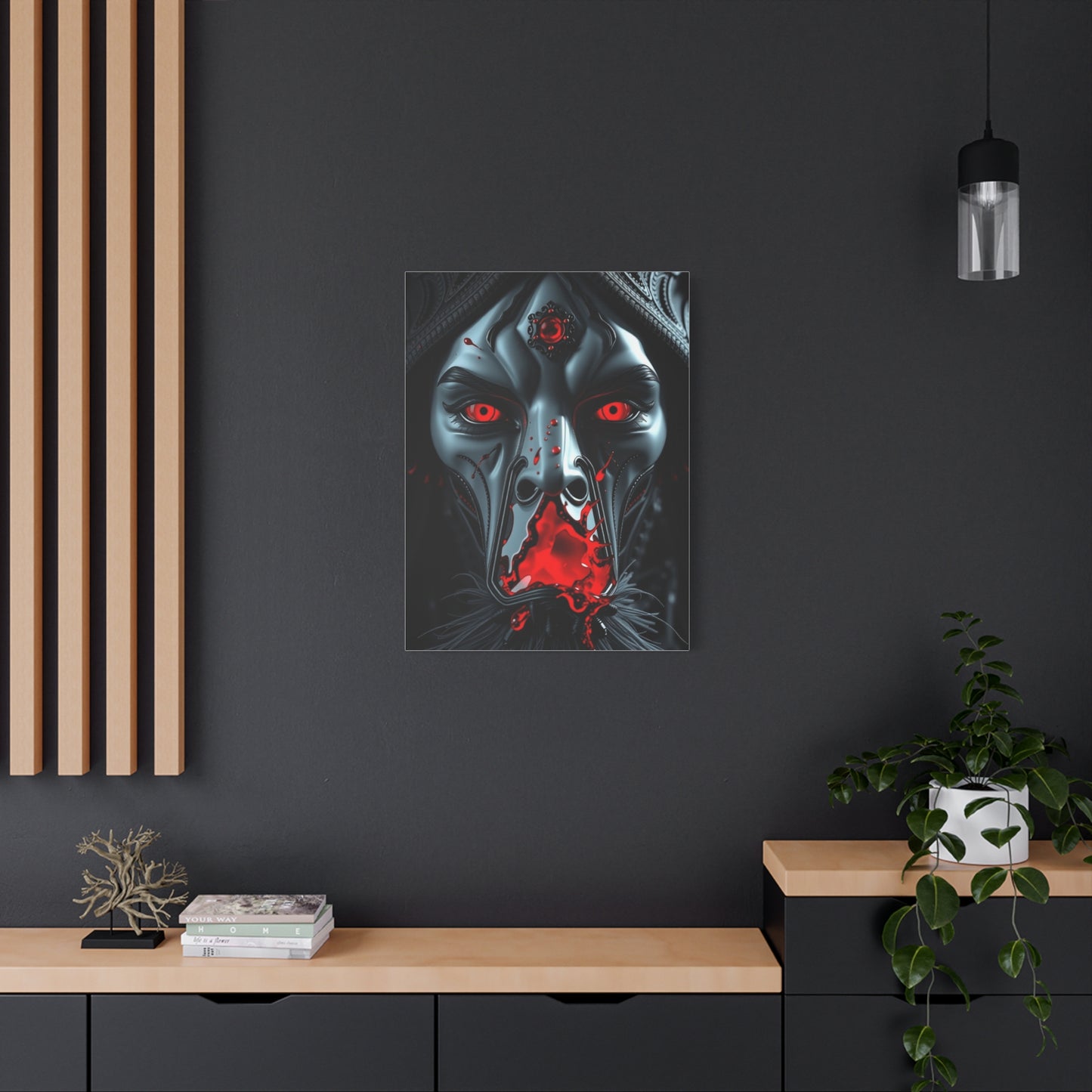 Collection Black, White & Red Art Art Wall Art & Canvas Print