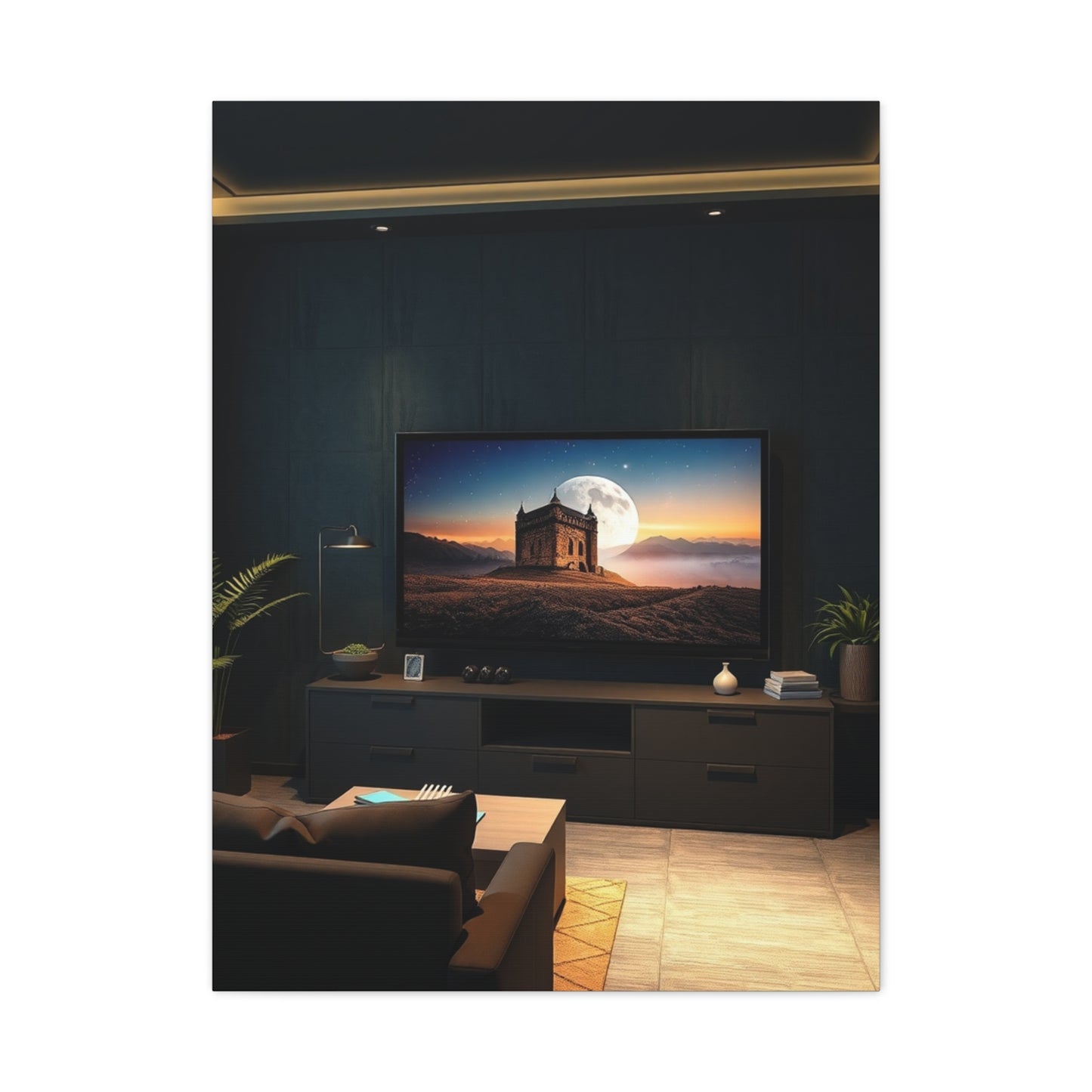 Home Theatre Decor Art Supreme Gallery Wall Art & Canvas Print