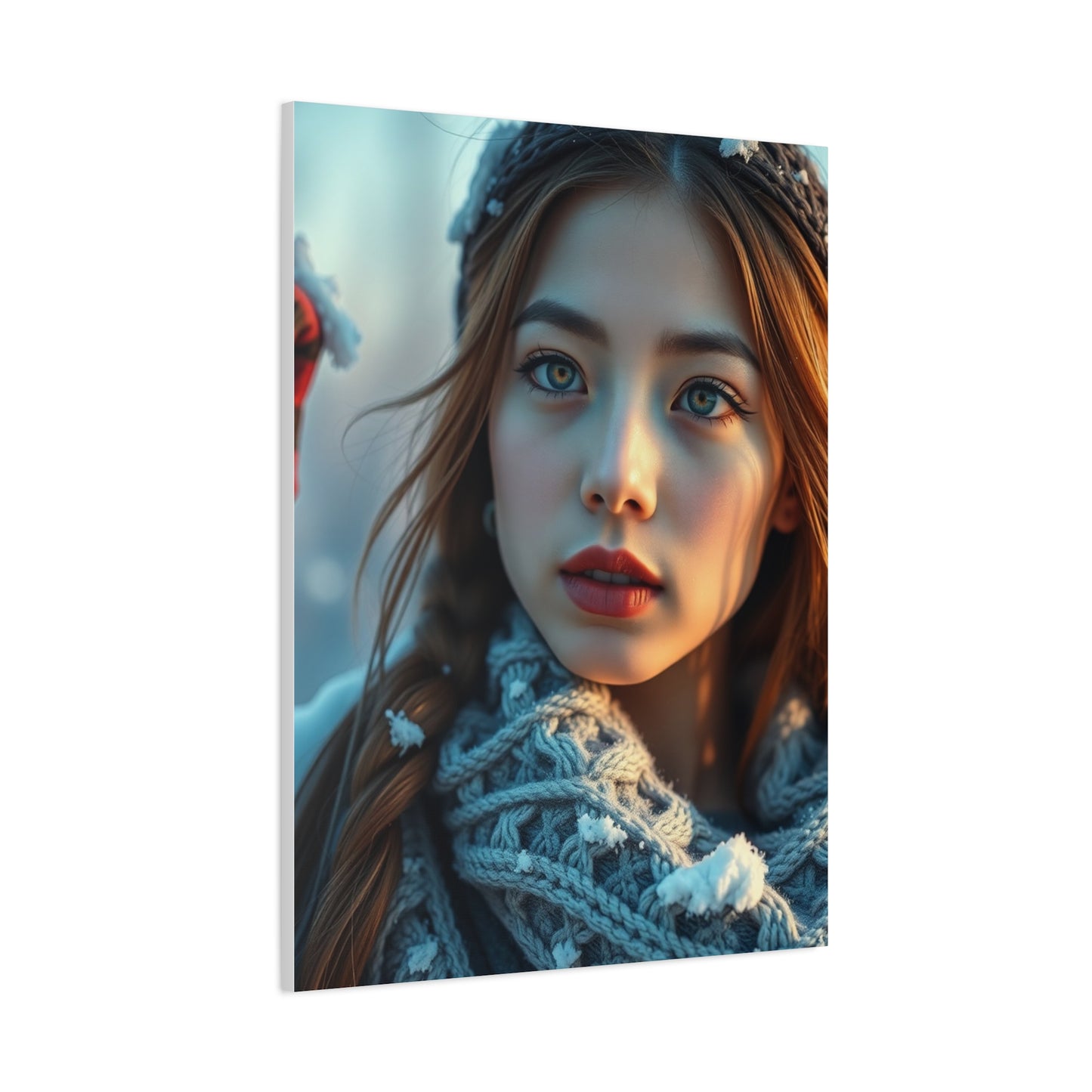 Silent Snowfall Elegance Wall Art & Canvas Print